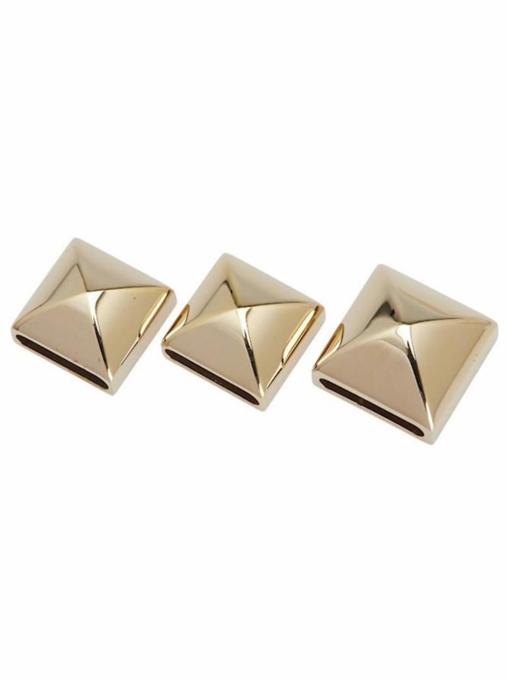 HERMÈS Medor Scarf Ring 3-Piece Set Golden